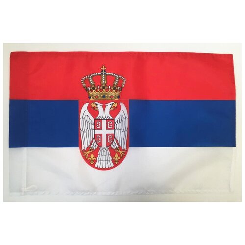 Флаг Сербии 40х60 см флаг истории империи сербии 3x5 футов 90x150 см флаг sr 21x14 см