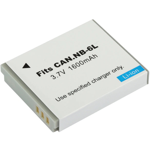 аккумулятор vbparts nb 4l 3 7v 1200mah 077132 для canon digital ixus Аккумулятор для фотоаппарата Canon NB-6L, NB-6LH, 3,7V, 1600mAh код mb077154