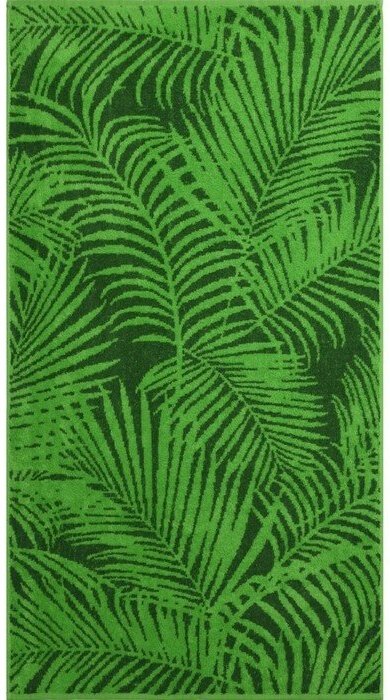 ДМ-люкс Полотенце махровое Tropical color, 50х90см, цвет зеленый, 360гр/м, хлопок