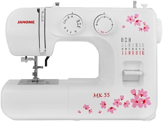 Швейная машина Janome MX 55 белый