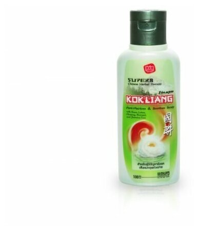 KokLiang, Тайский без сульфатный шампунь Kokliang Anti-Hairloss and Soothes Scalp (светлый) 100 мл.