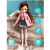 Коллекционная шарнирная куколка WiMi с большими глазами, одеждой и аксессуарами, принцесса с длинными волосами для девочек, 26 см - изображение