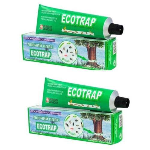 VALBRENTA CHEMICALS Нетоксичный клей от насекомых для ловчего пояса ловушек Ecotrap 3 шт