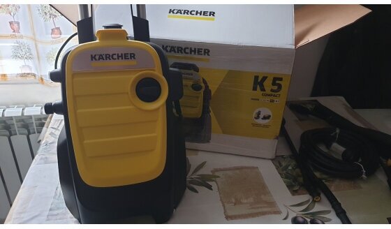Аппарат высокого давления Karcher K 5 Compact 1.630-750 - фотография № 14
