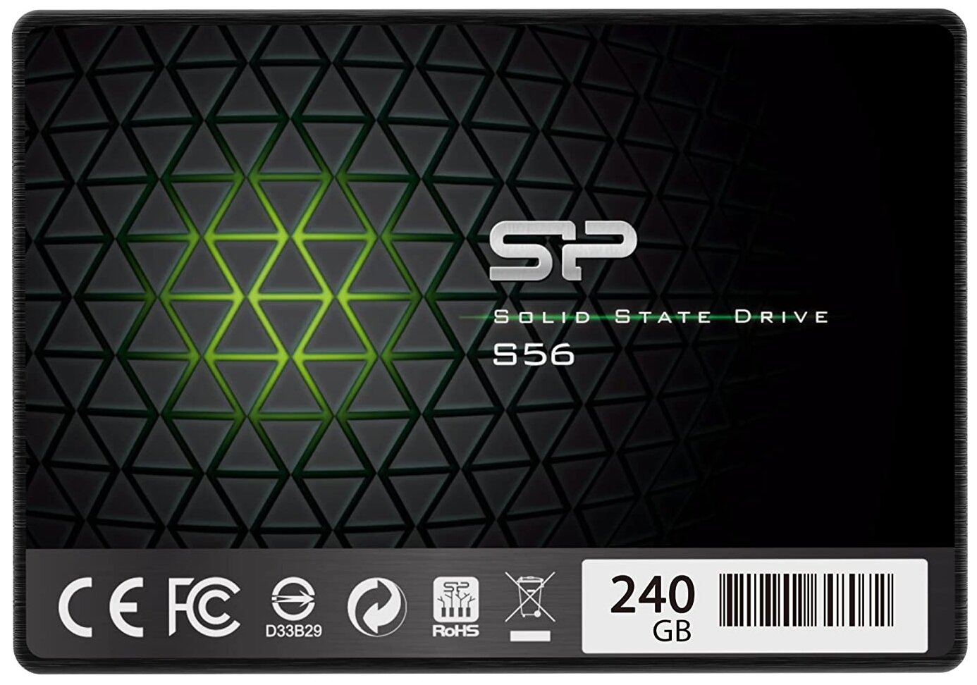 Silicon Power SSD 240Gb S56 SP240GBSS3S56B25 {SATA3.0 7mm}