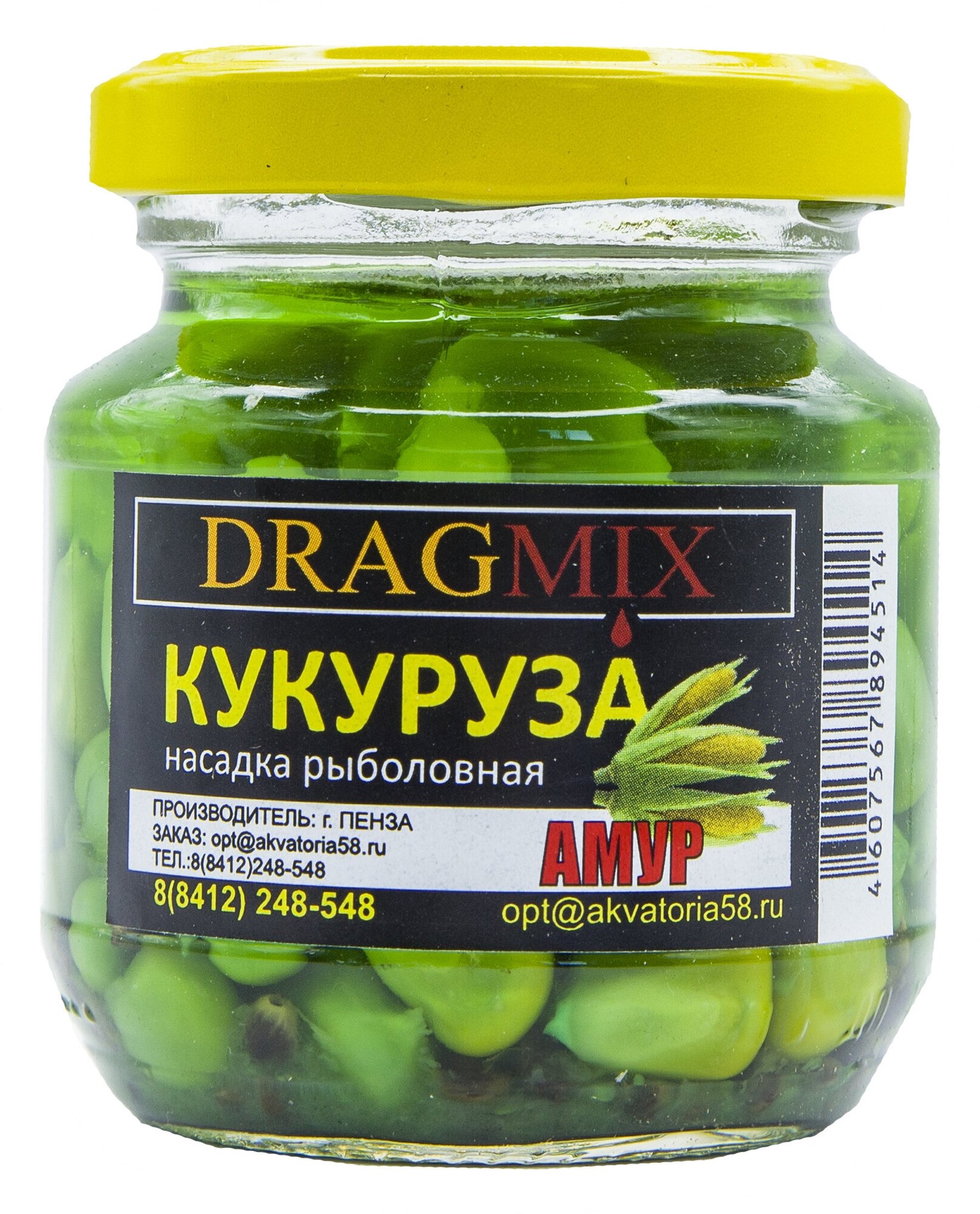 Кукуруза консервированная DRAGMIX 105гр. Амур