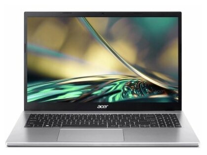 Ноутбук Acer Aspire 3 A315-59-58SS ENG Intel Core i5 1235U, 1.3 GHz - 4.4 GHz, 8192 Mb, 15.6" Full HD 1920x1080, 512 Gb SSD, DVD нет, Intel Iris Xe Graphics, No OS, серебристый, 1.78 кг, английская клавиатура, NX. K6SEM.00A ENG