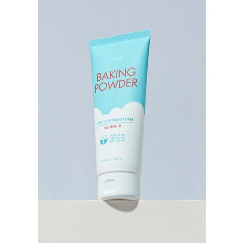 Etude House / Пенка для глубокого очищения пор с содой Baking Powder Pore Cleansing Foam 150 мл / Корейская косметика