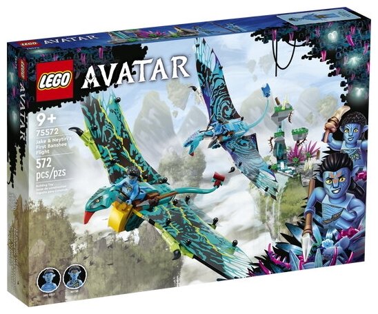Конструктор LEGO Avatar 75572 Джейк и Нейтири: Первый полет банши