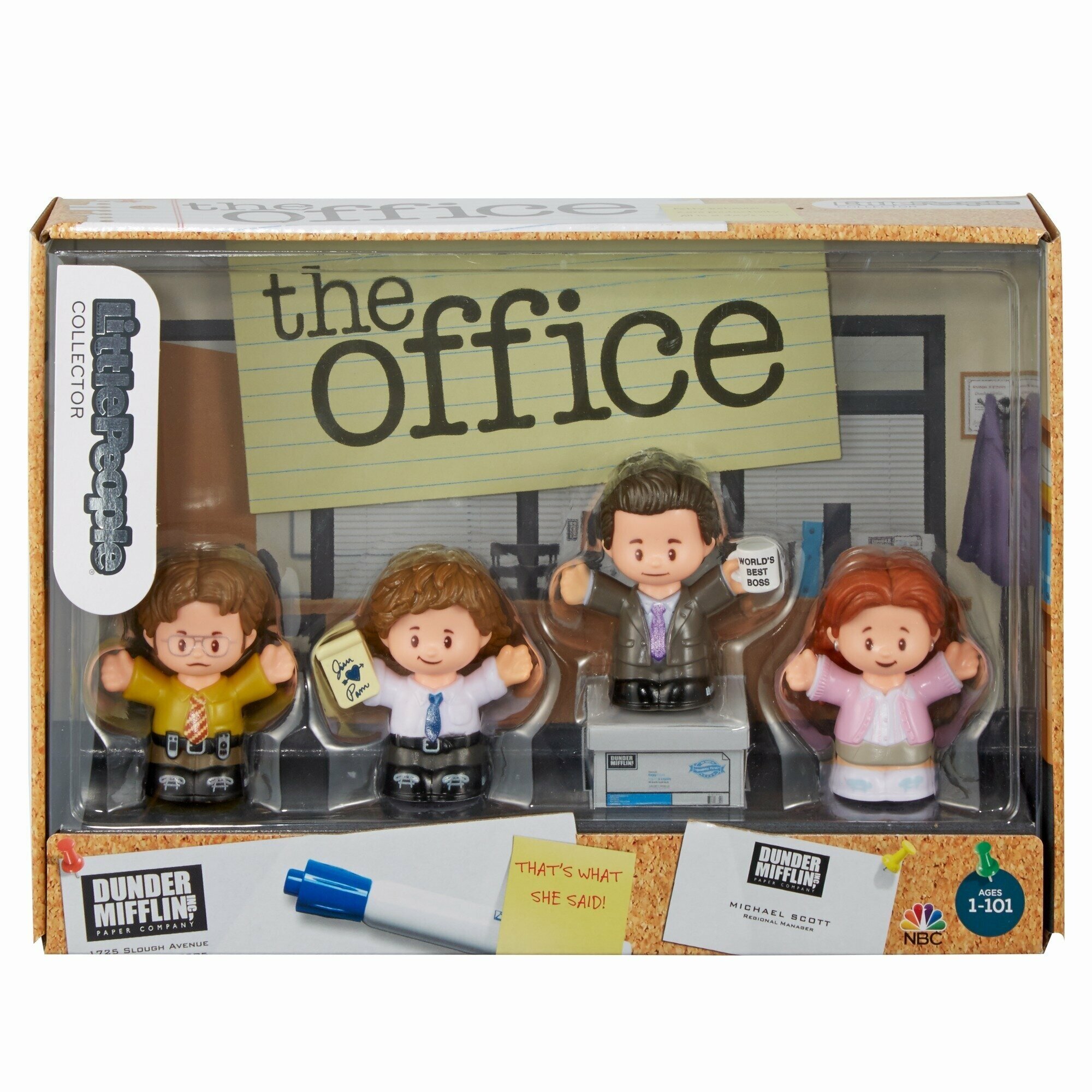 Набор фигурок Fisher-Price Little People Collector The Office Figure Set