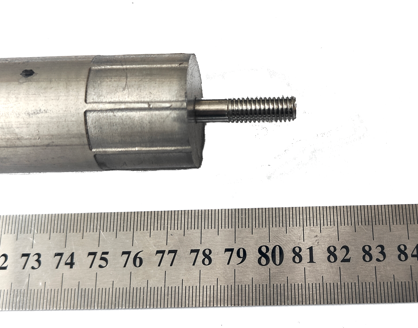 Анод М8 х 30мм – 33 х 780 мм для водонагревателя (защитный магниевый) ГазЧасть 330-0104 - фотография № 1