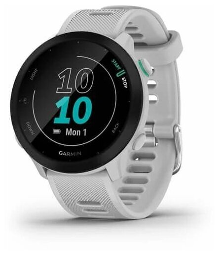 Смарт-часы с GPS Garmin FORERUNNER 55 белые 010-02562-11