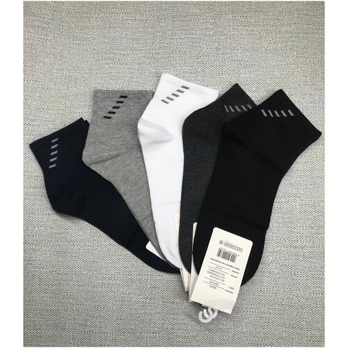 фото Носки мужские спортивные из хлопка короткие. набор 5 пар osko