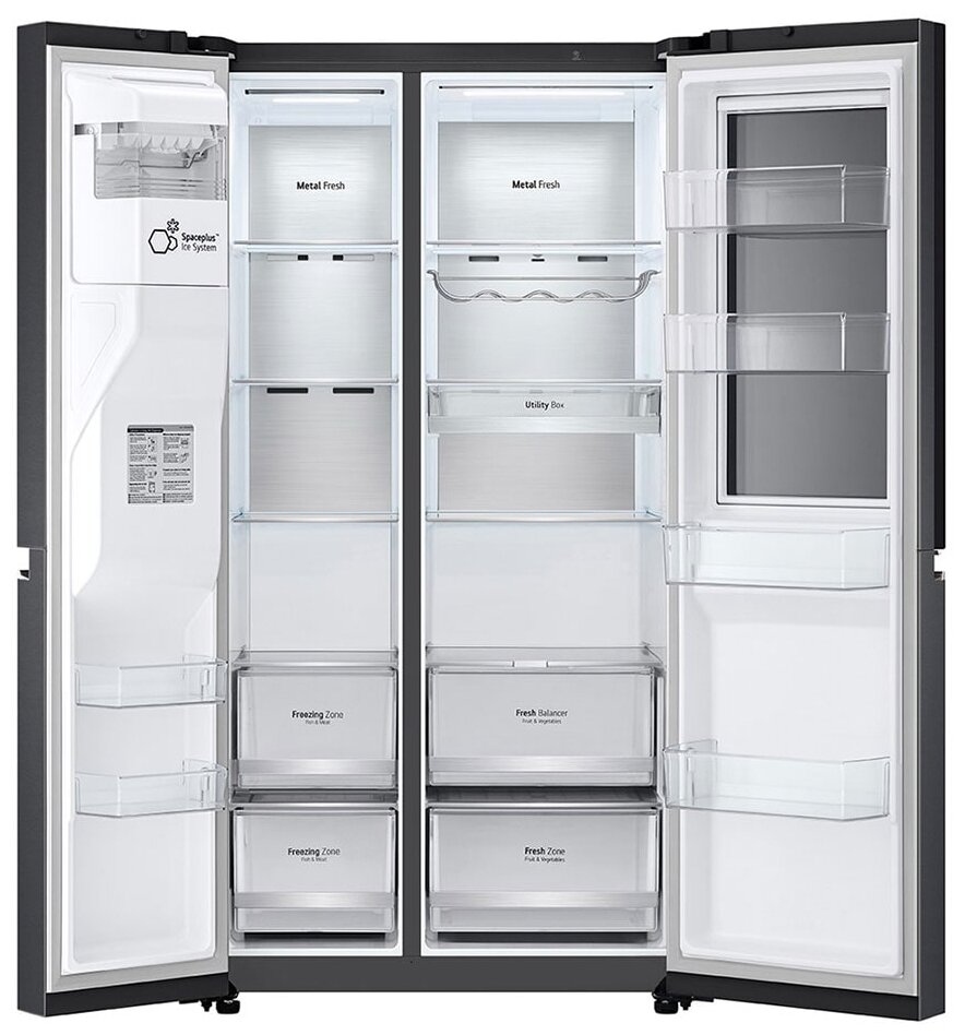 Холодильник LG GSXV90MCAE - фотография № 4