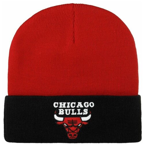 Шапка MITCHELL NESS арт. MN-NBA-EU174-CHIBUL-RED Chicago Bulls NBA (красный / черный), размер ONE