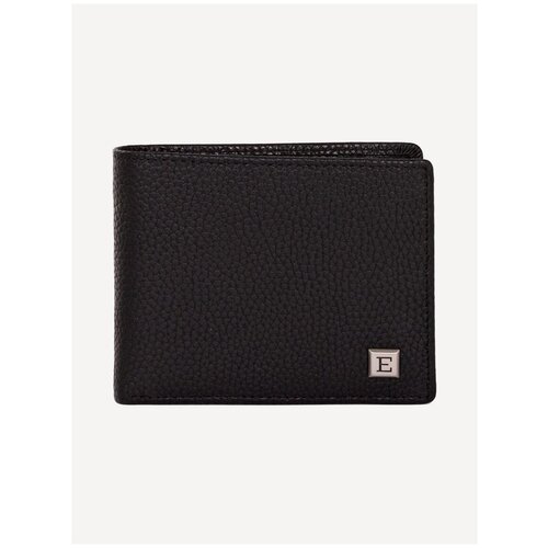 фото Зажим для купюр eleganzza, натуральная кожа, черный