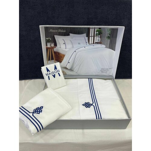 белый, синий