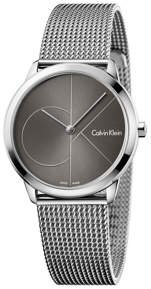 Наручные часы CALVIN KLEIN Minimal, серебряный, серый