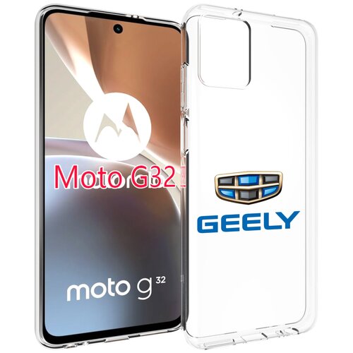 Чехол MyPads geele джили 3 для Motorola Moto G32 задняя-панель-накладка-бампер