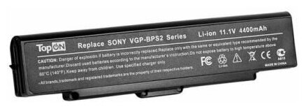 Аккумулятор для ноутбука Sony VGN-FE VGN-FJ VGN-FS VGN-FT Series 108V 4400mAh 48Wh PN: VGP-BPS2C CS-BPS2