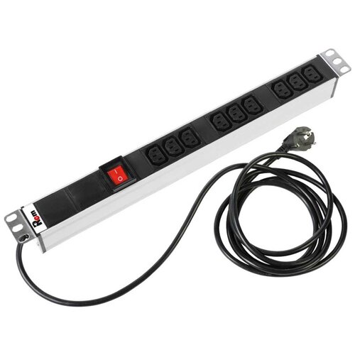 Блок силовых розеток (PDU - Power Distribution Unit) горизонтальный Цмо R-16-9C13-V-440-3