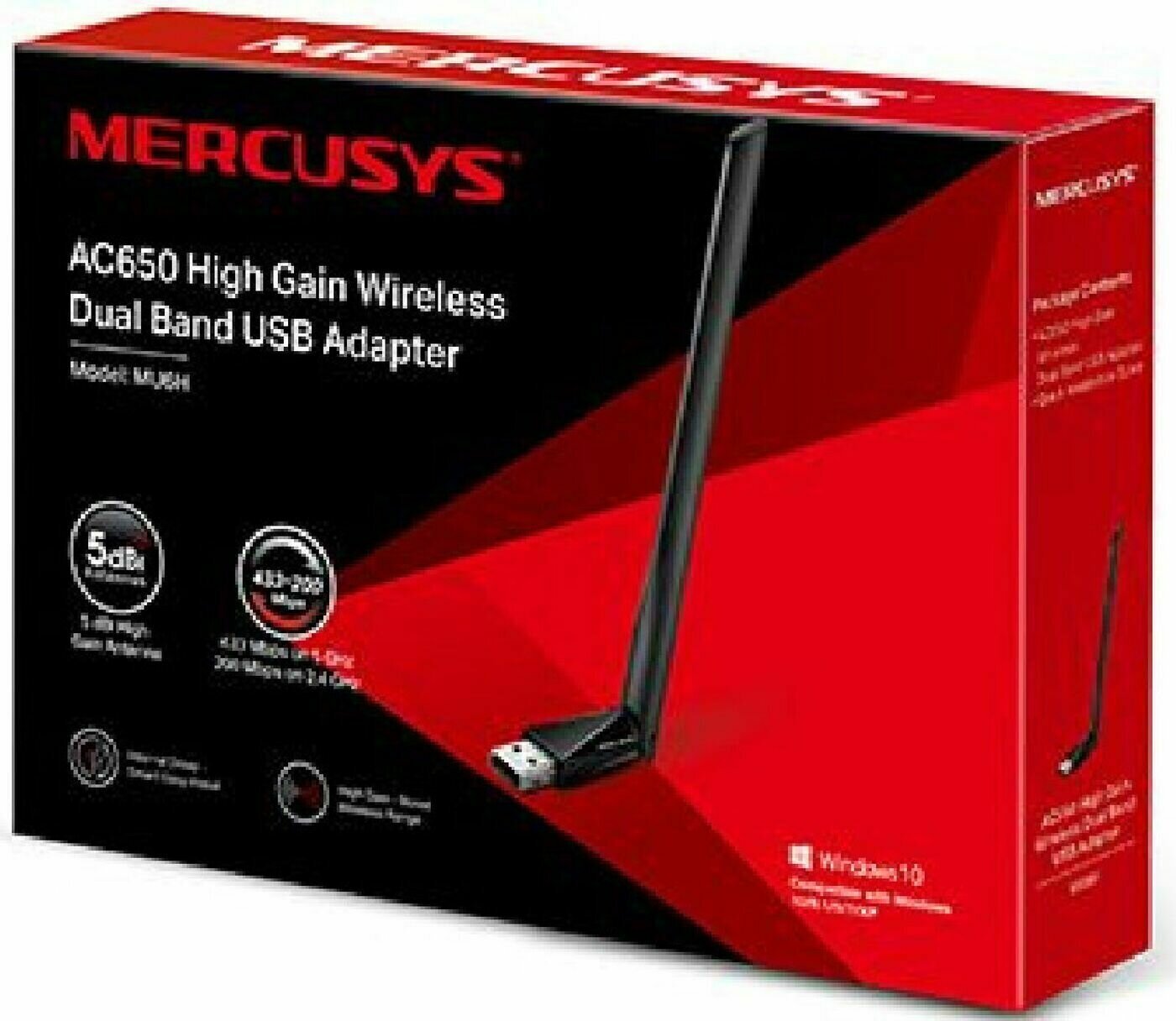 Сетевой адаптер WiFi MERCUSYS USB 2.0 - фото №9