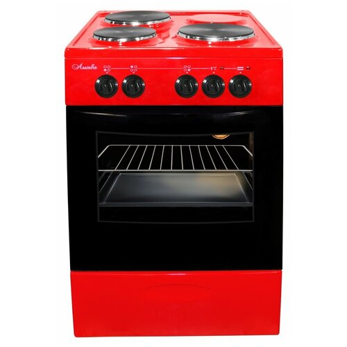 Плита Электрическая Лысьва ЭП 301 МС вишневый эмаль без крышки 1626400₽