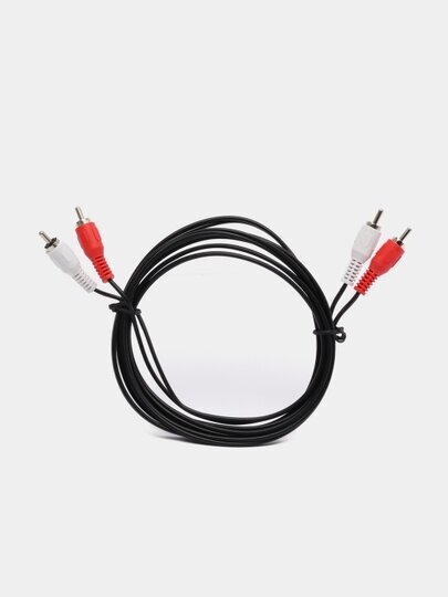 Кабель соединительный 5.0м VCOM Telecom 3.5 Jack (M) - 2xRCA (M) стерео аудио TAV7183-5M - фото №9