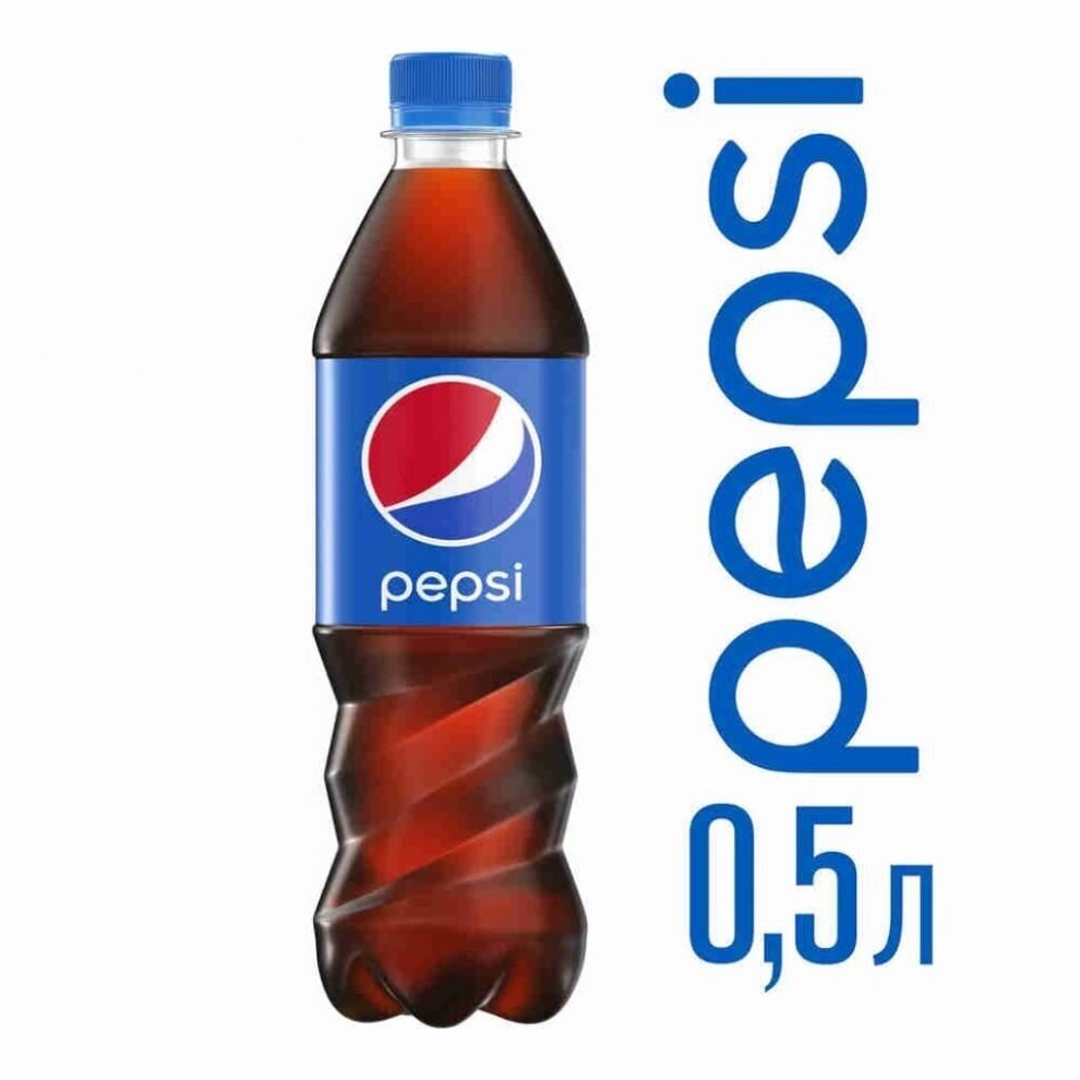 Газированный напиток Pepsi (Пепси) 0,5л ПЭТ *12шт