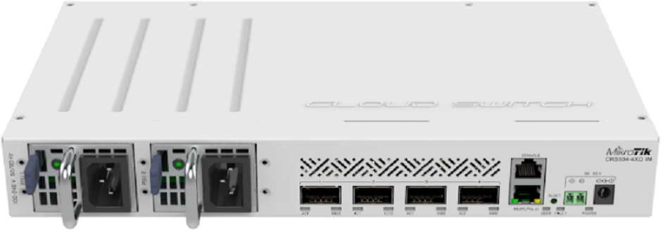 Коммутатор Mikrotik CRS504-4XQ-IN