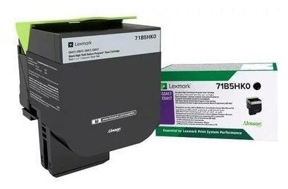 Картридж Lexmark 6000 стр. черный для CS417dn, CX417dn