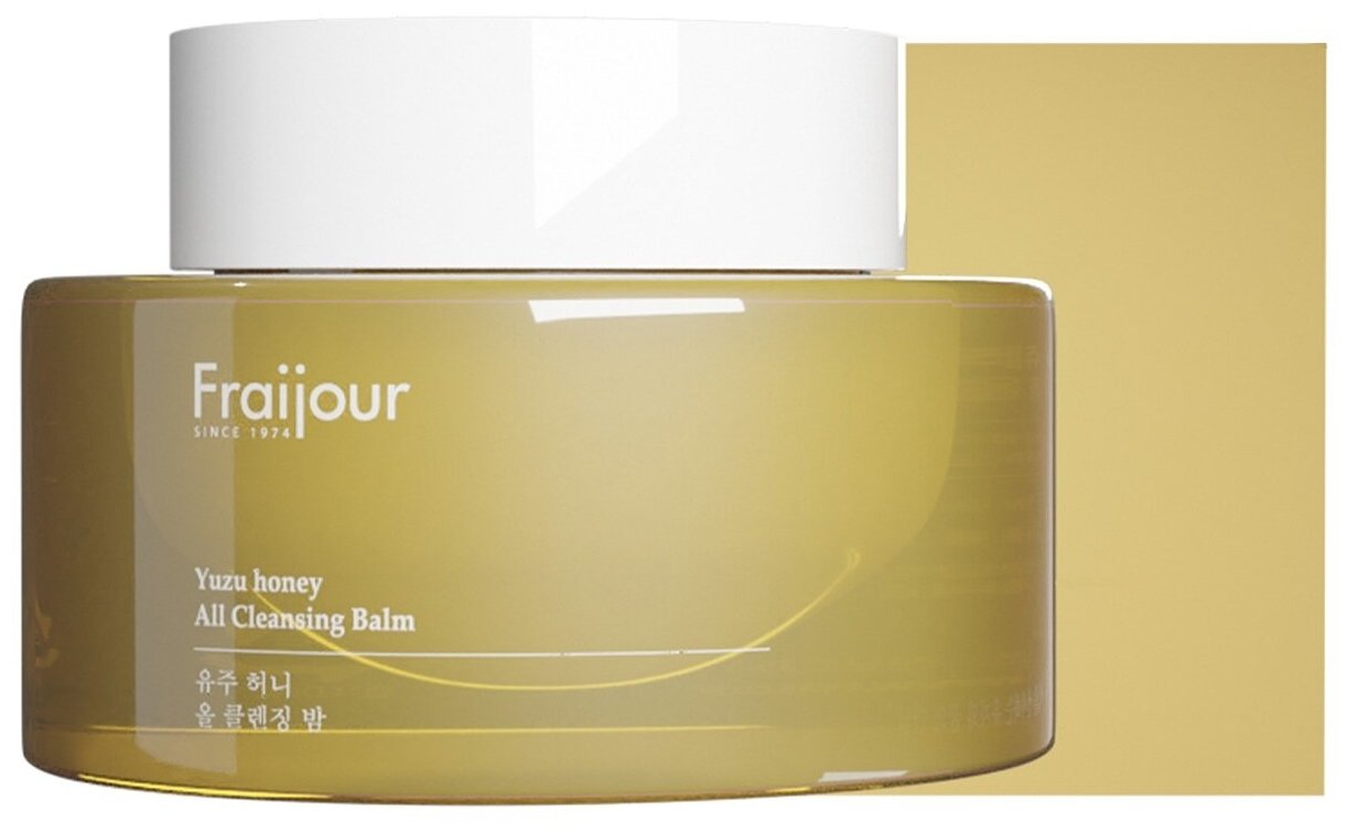 Fraijour Бальзам для лица гидрофильный «прополис» - Yuzu honey all cleansing balm 50мл