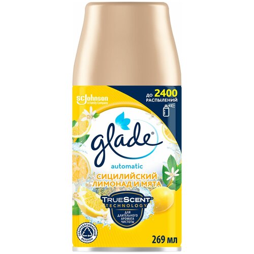 Сменный баллон Glade Automatic Сицил лимонад и мята