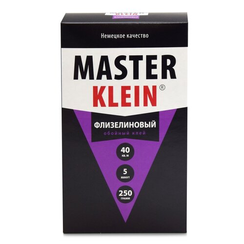 Клей обойный Master Klein, для флизелиновых обоев, 250 г