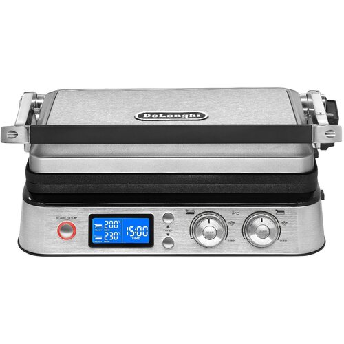 Гриль De'Longhi MultiGrill CGH 1030D, нержавеющая сталь гриль delonghi multigrill cgh 1012d