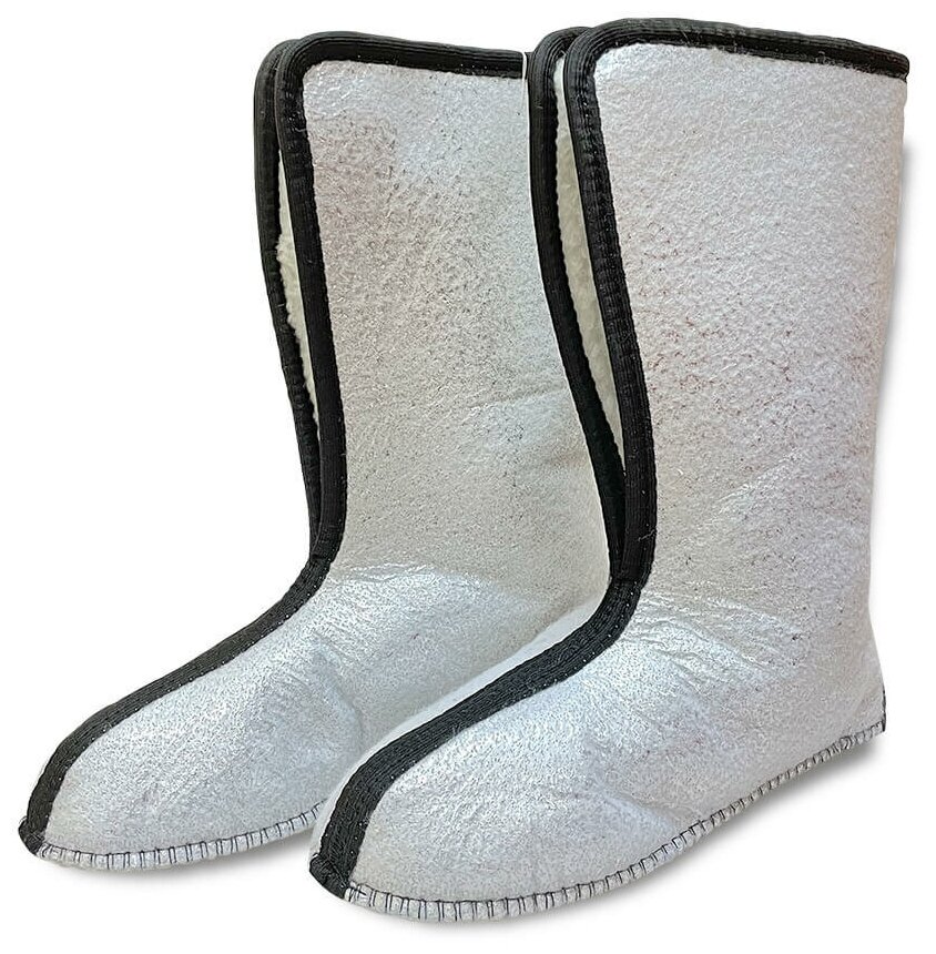 фото Вкладыши в сапоги белые без клапана