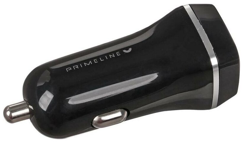 Автомобильное зарядное устройство Prime Line 2223 1A 8-pin Lightning черный - фото №5