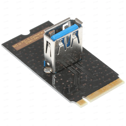 Переходник для видеокарт (riser) OPEN-DEV M2-PCI-E-RISER аксессуар переходник akasa riser black x3 premium pcie 3 0 x 16 riser ak cbpe01 30b