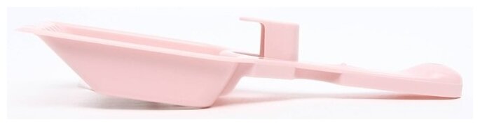 Совок для кошачьего туалета / Совок для лотка / Лопатка для уборки 22,5x9,5 см (розовый) - фотография № 4