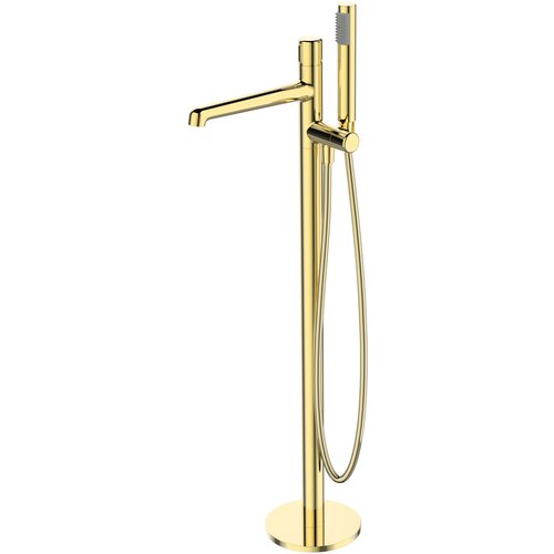 BelBagno Напольный смеситель для ванны BelBagno UNO-FMT-ORO