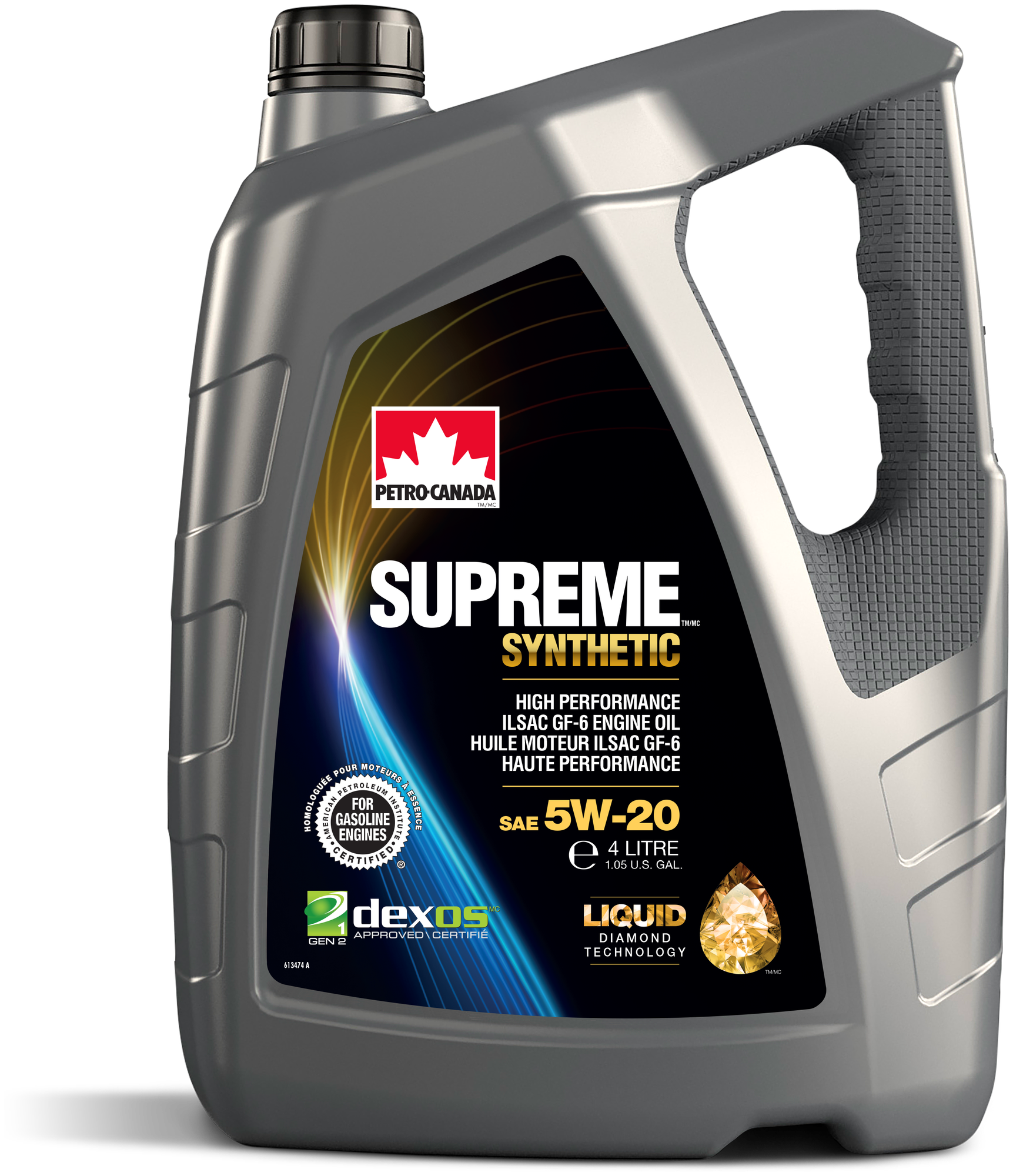 Масло моторное Petro-Canada SUPREME SYNTHETIC 5W-20 (4л)