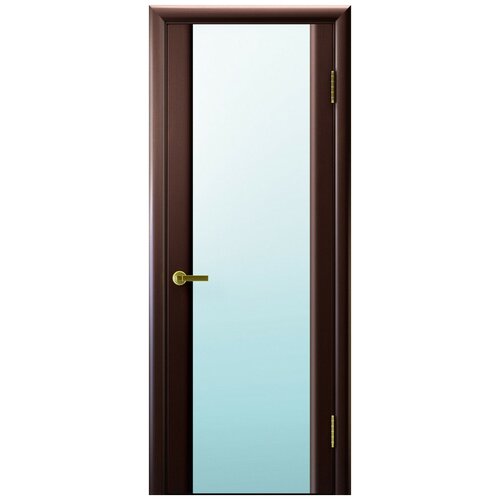 Межкомнатная дверь шпон Синай 3 венге со стеклом