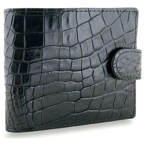 Мягкий мужской кошелек Exotic Leather из натуральной кожи американского аллигатора