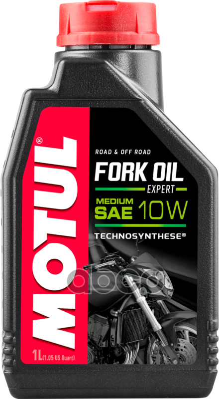 Масло Для Мотовилок И Амортизаторов Fork Oil Expert Medium 10W П/Синт.1л Motul MOTUL арт. 105930