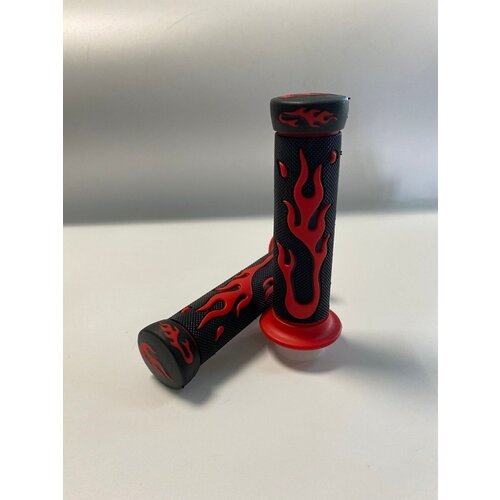 Грипсы FIERY RED грипсы root industries r2 black red