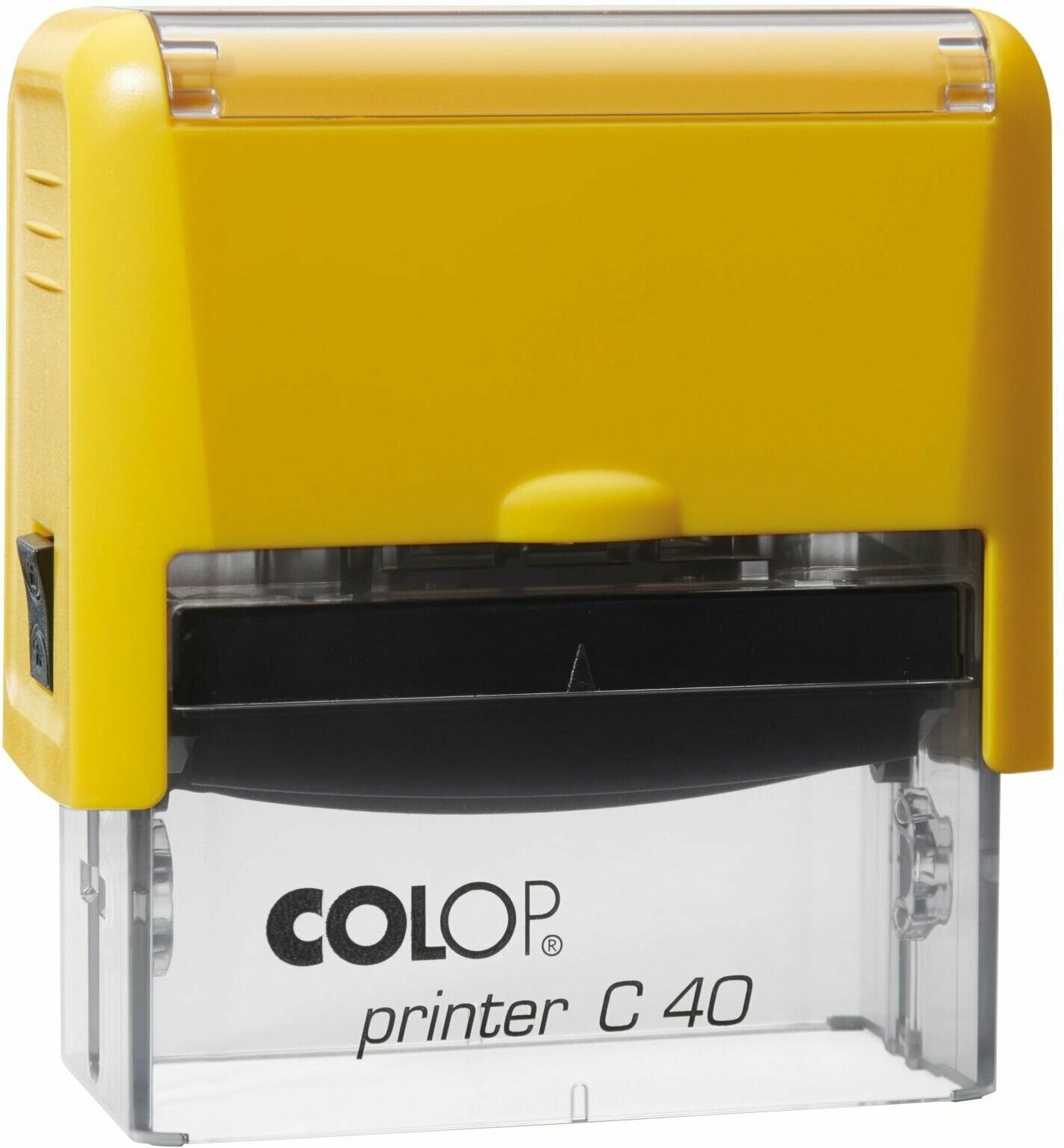 Штамп: "Медицинский осмотр." Printer C40 желтый