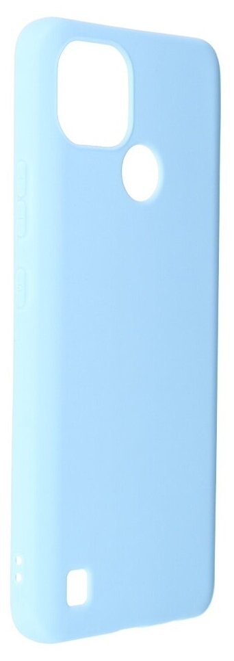 Защитный чехол LuxCase для Realme C21 TPU 1.1mm Blue 62339 - фото №2