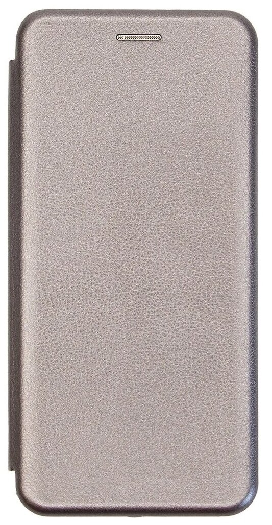 Чехол книжка для Samsung M31S (серый) противоударный откидной с подставкой, кейс с магнитом, защитой экрана и отделением для карт
