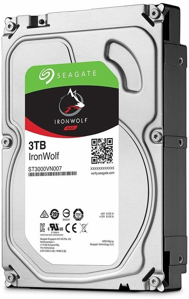 Жесткий диск Seagate IronWolf 3 TB (ST3000VN007)