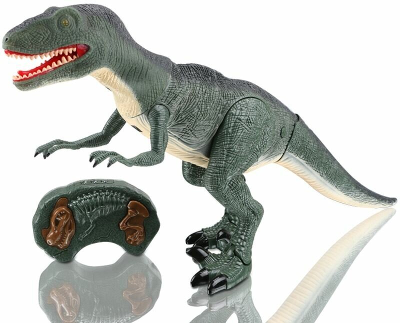 Интерактивная игрушка на инфракрасном управлении Mioshi Active "Динозавр: Древний хищник", 47 см, двежение, световые и звуковые эффекты, пульт